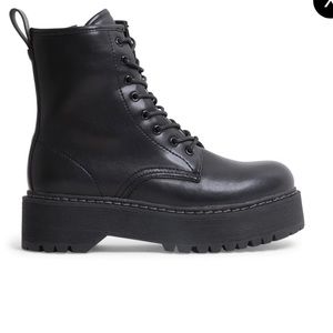 BETTYY BLACK, Classic Combat Boots, black, Size 8
